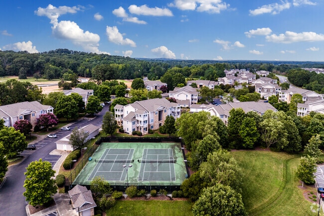 The Croasdaile Farm neighborhood everything from multimillion-dollar homes down to apartments,