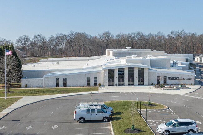 Many kids move to Watkins Middle School after elementary school.