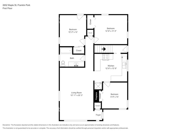 2652 Maple St, Franklin Park, IL 60131 - photo 2