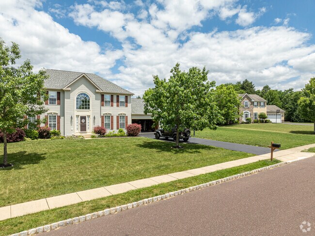 Newer builds such as these colonial homes are popping up all over East Coventry.