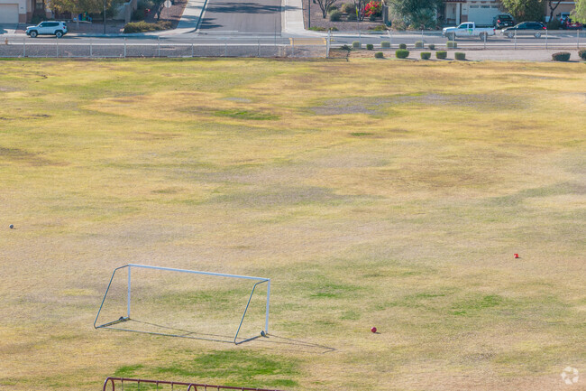 Goal-oriented fun at the soccer field of Western Peaks Elementary School in Surprise.