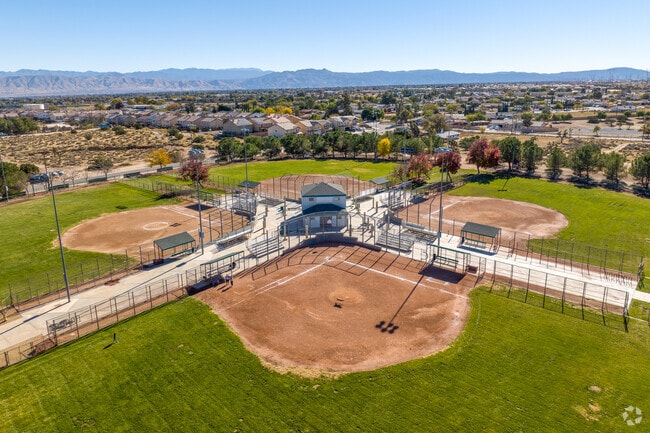 Hesperia Community Park has an array of baseball fields for the local athletes.