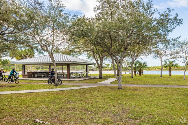 Take a bike ride around the park at Larry & Penny Thompson Park in Miami, FL.