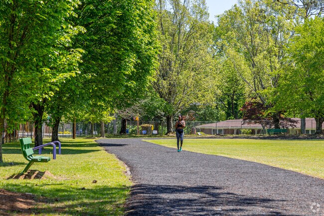 Isabel Gates Webster Park is a great place to get out and walk along the paths in Chalet Wo.