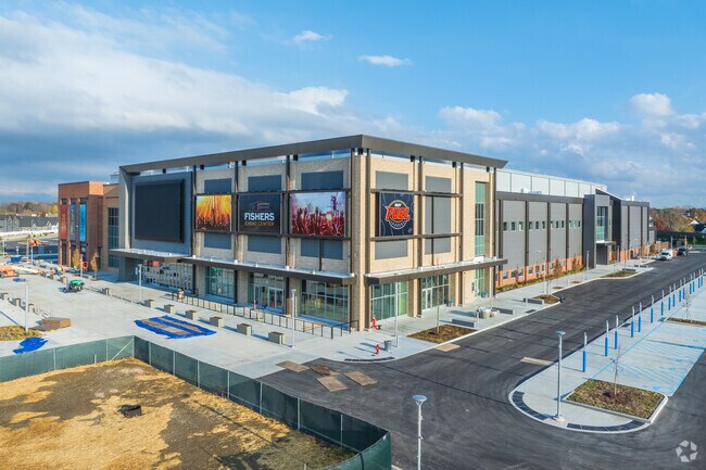 The Fishers Event Center is brand new and will be home stadium for the Indy Fuel.