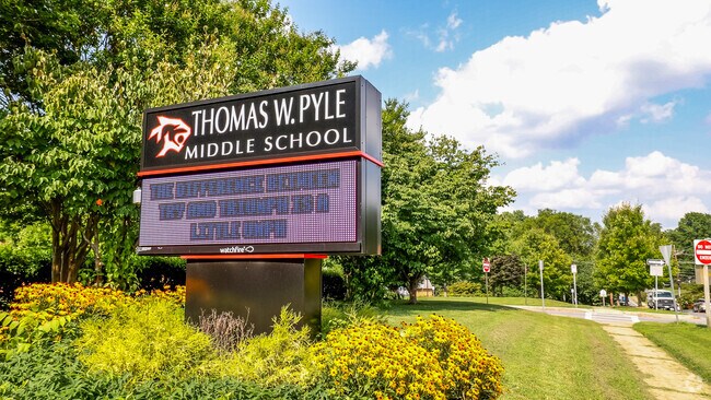 Thomas W. Pyle Middle School, where students soar to new heights.