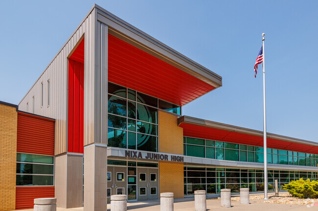 Nixa Junior High School is part of the Nixa Public School system.
