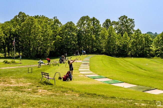 Hodge Park near Claycomo offers open fields and scenic golf courses.