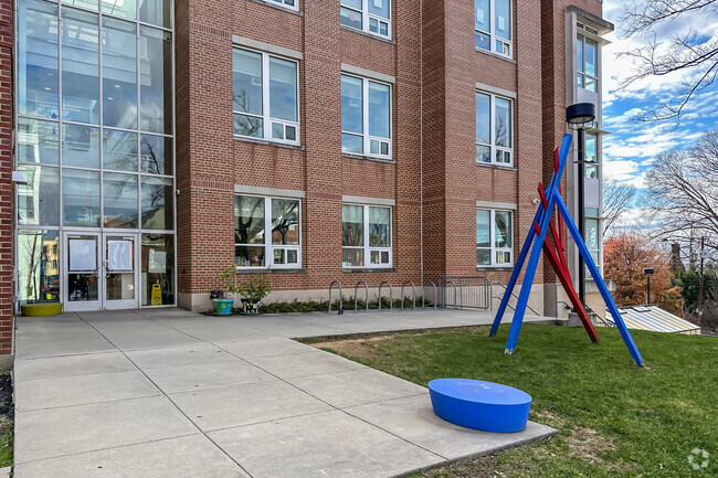 Statue at Janney Elementary