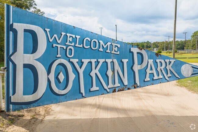 Boykin Park is a short drive for Nevius residents.