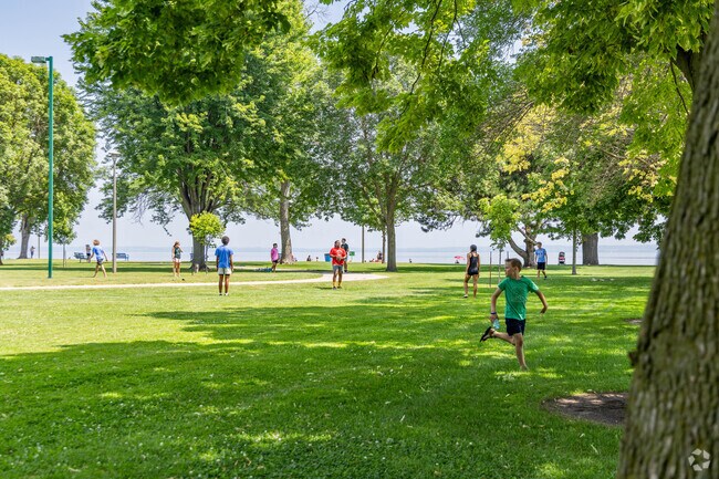 Menominee Park is the largest in the city, bordering Lake Winnebago in Menominee South.