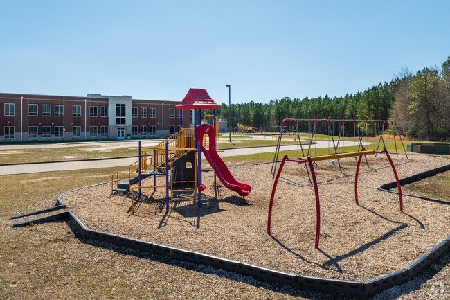 A view of the playground at North Elementary School.