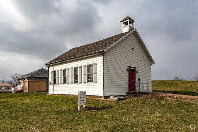 The Jefferson Township Historical Society preserves the 1844 White Church for community events.