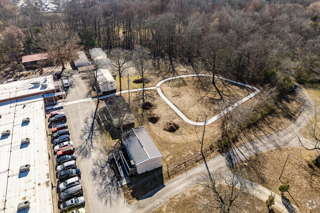 Smyrna West Alternative School walking path