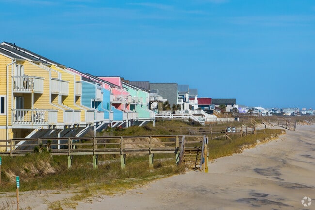 A seven-bedroom oceanfront home in Kure Beach can top $2.5 million.