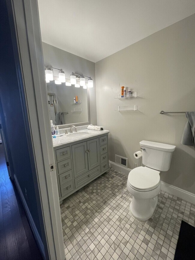 Shared bathroom