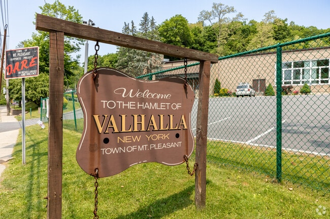 Valhalla is a small neighborhood with big ambitions