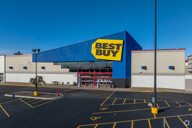 For electronics and technology Rib Mountain has a Best Buy.