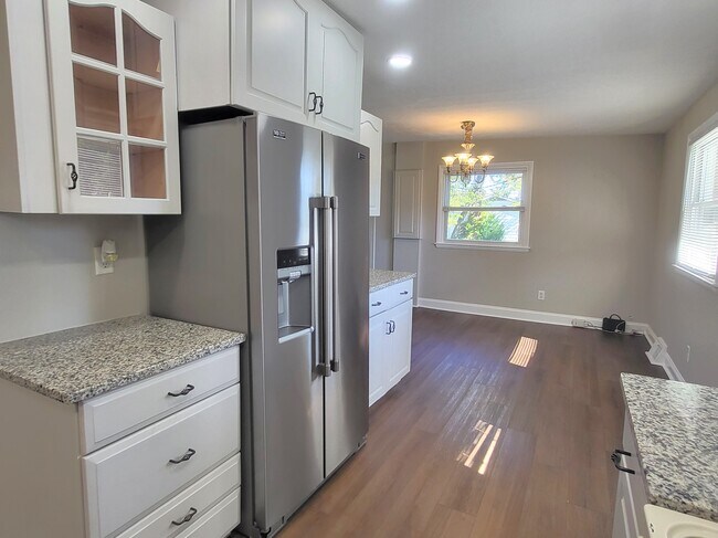 Kitchen view to Dining room