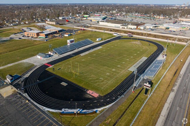 Fort Wayne's Bishop Luers High School is on the city's south side.