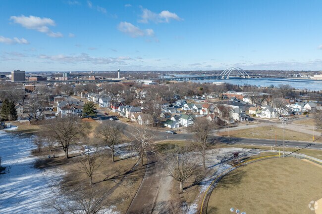 Perched above Downtown, Park Hill is the perfect blend of scenic and convenient.