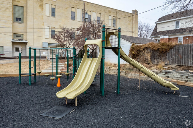Students at Holy Cross School enjoy learning outdoors.