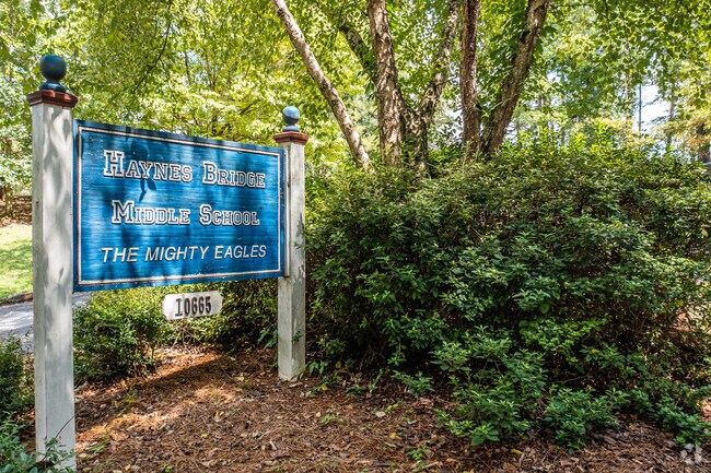 Haynes Bridge Middle School serves students 6-8th grade.