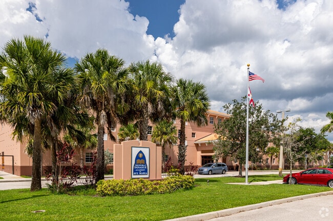 Rhodora J Donahue Academy of Ave Maria is a classical Catholic school.