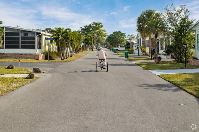 Coastal North Naples is known for it's quiet streets great for a serene bike ride.