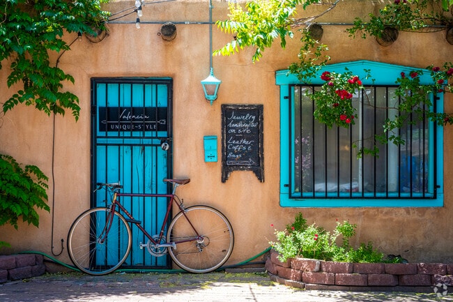 You'll find plenty of color and character throughout Huning Castle, especially in the Old Town area.