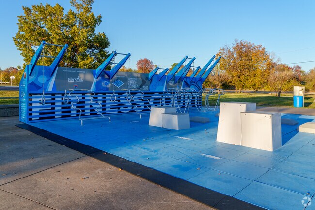 Sunnymede offers many places for people to exercise outdoors.