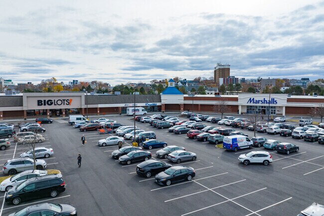 The Wonderland Plaza near Revere Beach offers residents retail and restaurant options.
