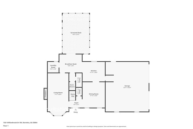 1361 Willowbrook Dr SW, Marietta, GA 30064 - photo 2