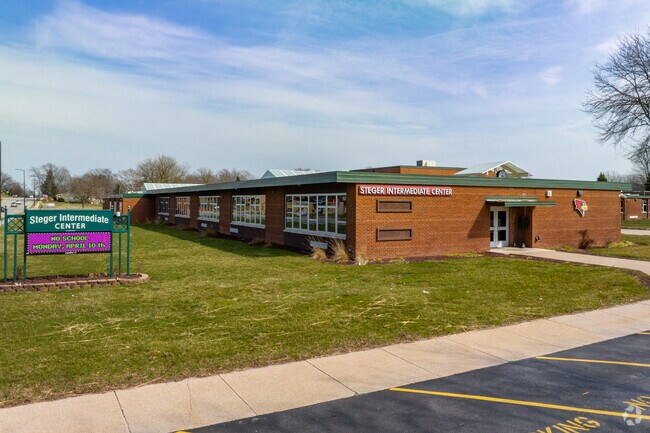 Steger Intermediate Center Located off of E 34th Street.