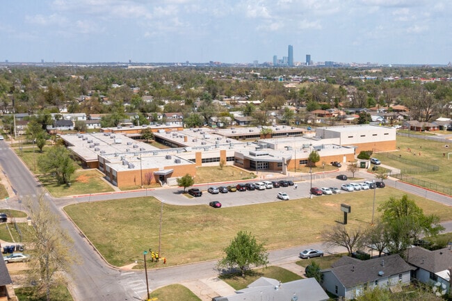 Central Oklahoma City is not far from Coolidge Elementary School.