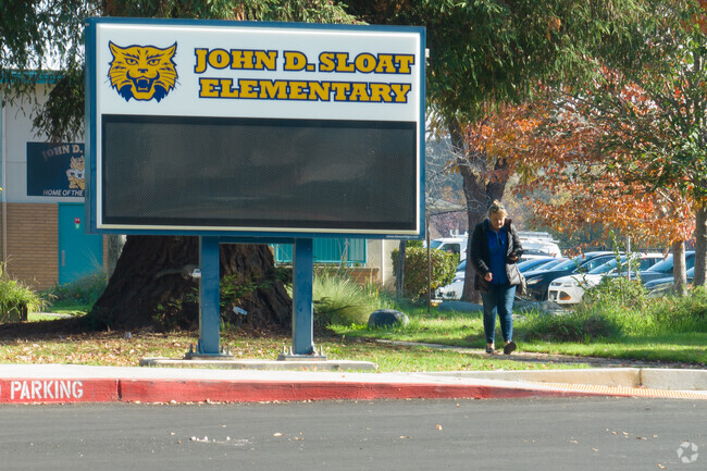 8 percent of students at John D. Sloat Elementary School performed at or above math profeciency.
