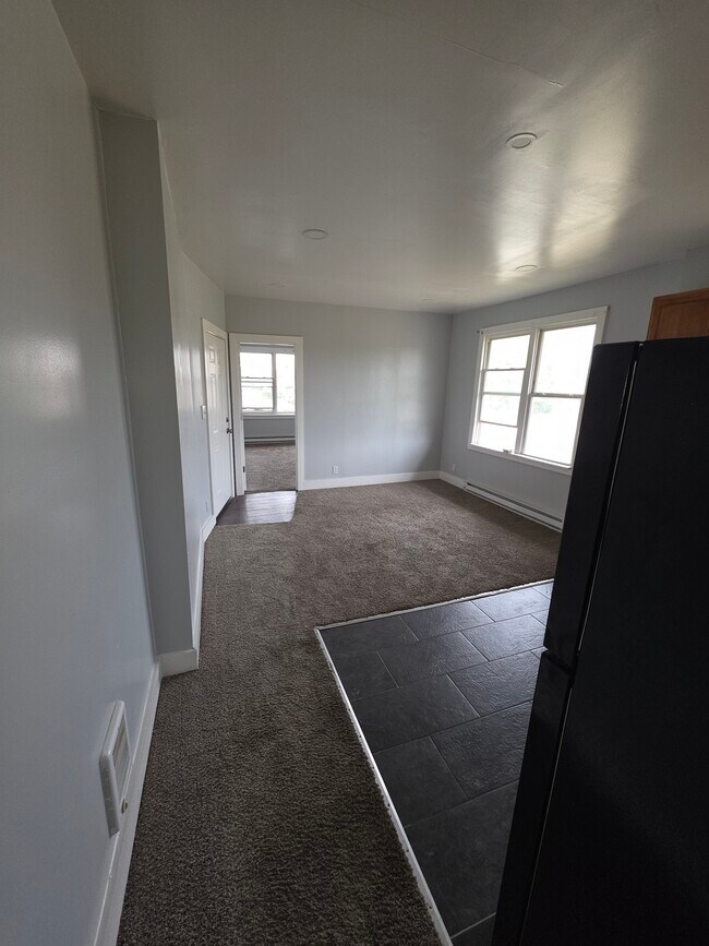 Main Room to Front Door and Master Bedroom