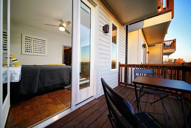 Patio off of Master Bedroom