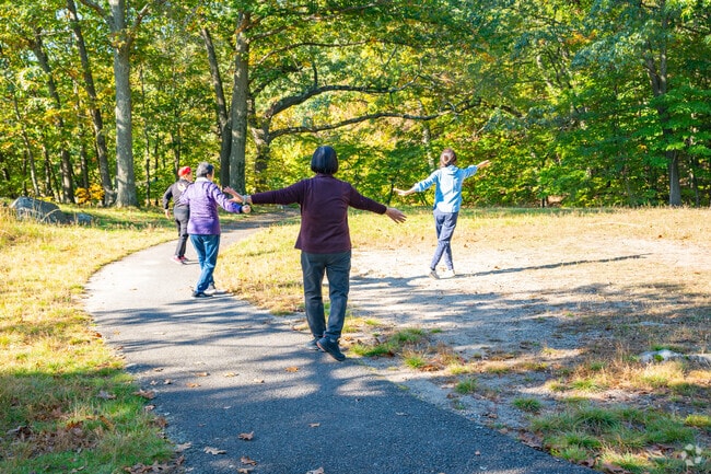 These residents of the West End enjoy martial arts in the Fellsmere Park.