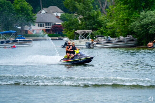 Thompson Lake offers 268 acres of scenic beauty and recreation.