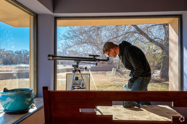 Discover panoramic desert views and wildlife exhibits at the Open Space Visitors Center.
