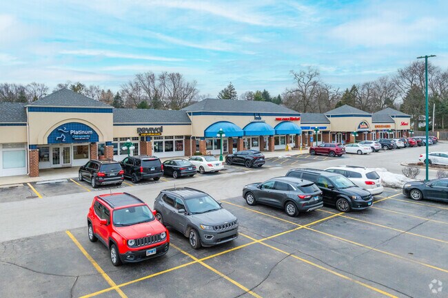 Downtown Palos Heights has a wide variety of retail in its strip malls.
