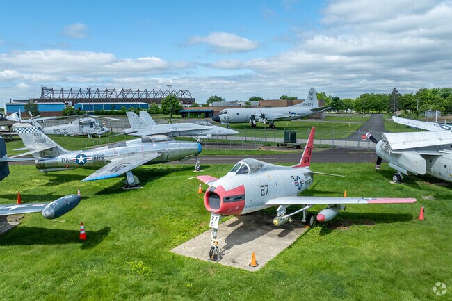 Aircrafts at The Wings of Freedom Aviation Museum in Horsham.