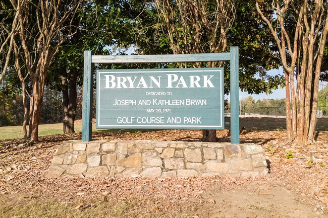 Bryan park is a huge complex of soccer fields, golf, marina and playground.