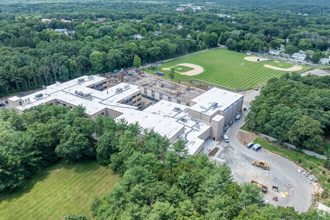The Bird Middle School in Walpole, MA.