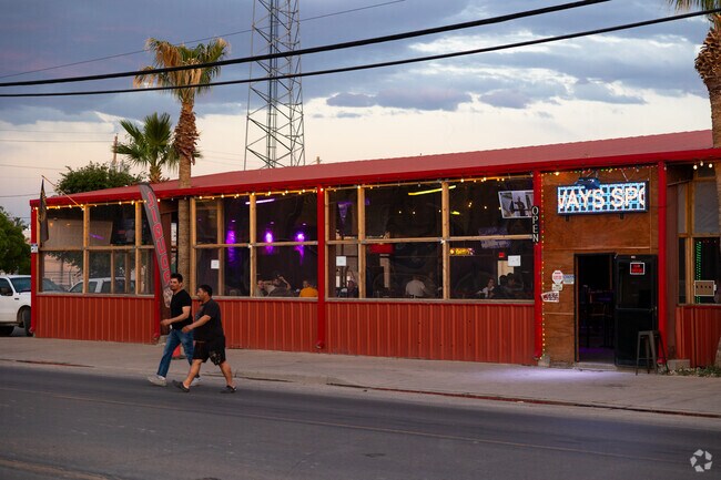 Enjoy dinner and watch a sports game at Trailways Sports Bar in Pecos.