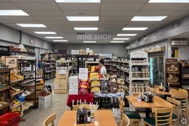 Graziano`s Restaurant has its own market.