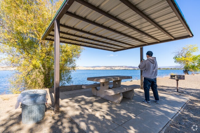 Get the family together for a picnic at Forebay Beach.