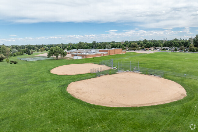 Boltz Middle School has multiple sports fields including baseball, softball, and tennis.