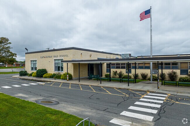 Coventry's Captain Nathan Hale Middle School honors the the school teacher turned war hero.
